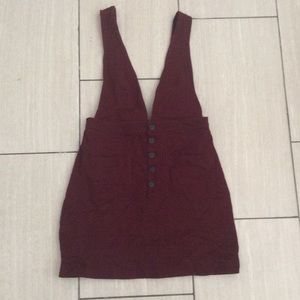 Burgundy cover dress Forever 21